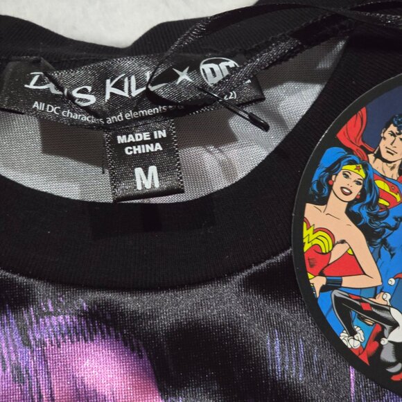 DC Purple Partners In Crime Graphic Long Sleeve Tee – Alleyway Alliance Edition - Picture 6 of 8